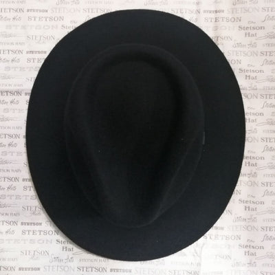 Stetson Aussie Traveller Woolfelt Hat - Sort - Traveller Hat fra Stetson hos The Prince Webshop