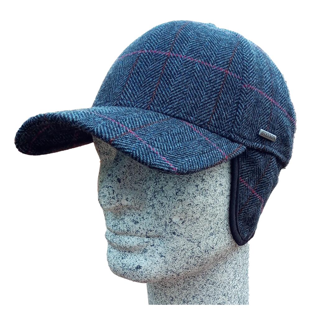 Køb Stetson Wool Baseball Cap with Ear Flaps S (55 cm) til €36