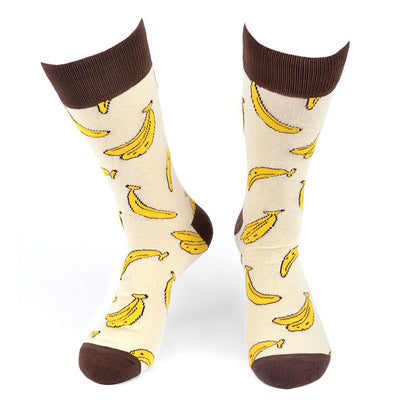 Banana Novelty Socks - Sjove Strømper - Herre Strømper fra Parquet hos The Prince Webshop