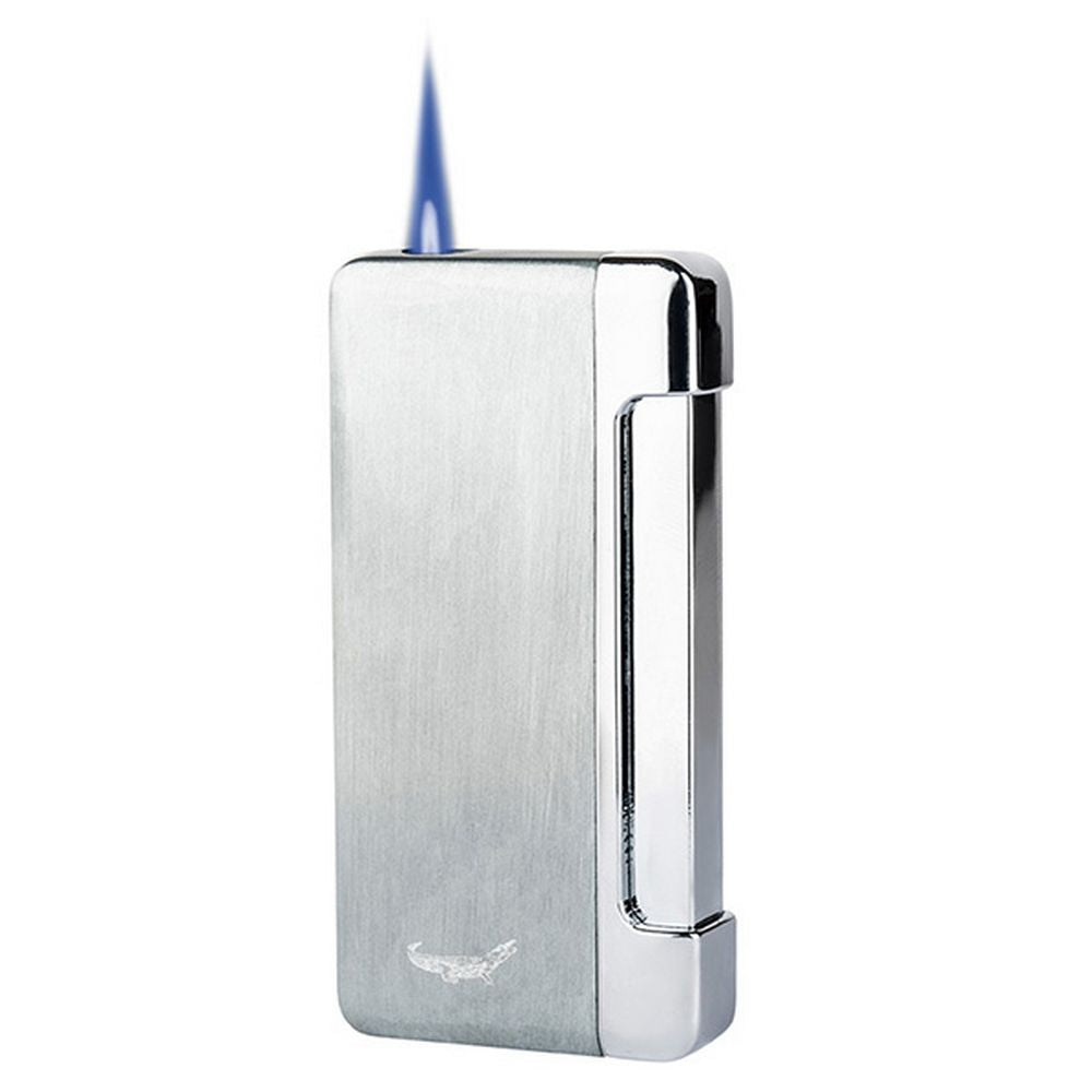 Formula Crocodile Power Single Jet Lighter - Sølv - Lighter fra Formula hos The Prince Webshop