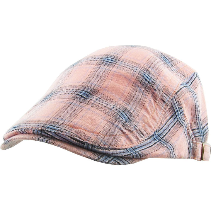 Ternet Sommer Sixpence Kasket - Salmon - Flat Cap fra Ethos hos The Prince Webshop