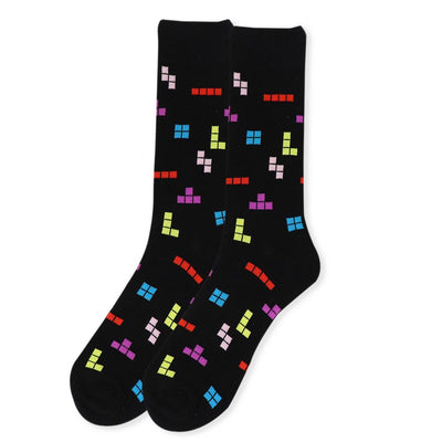 Tetris Socks - Sjove Strømper - Herre Strømper fra Parquet hos The Prince Webshop
