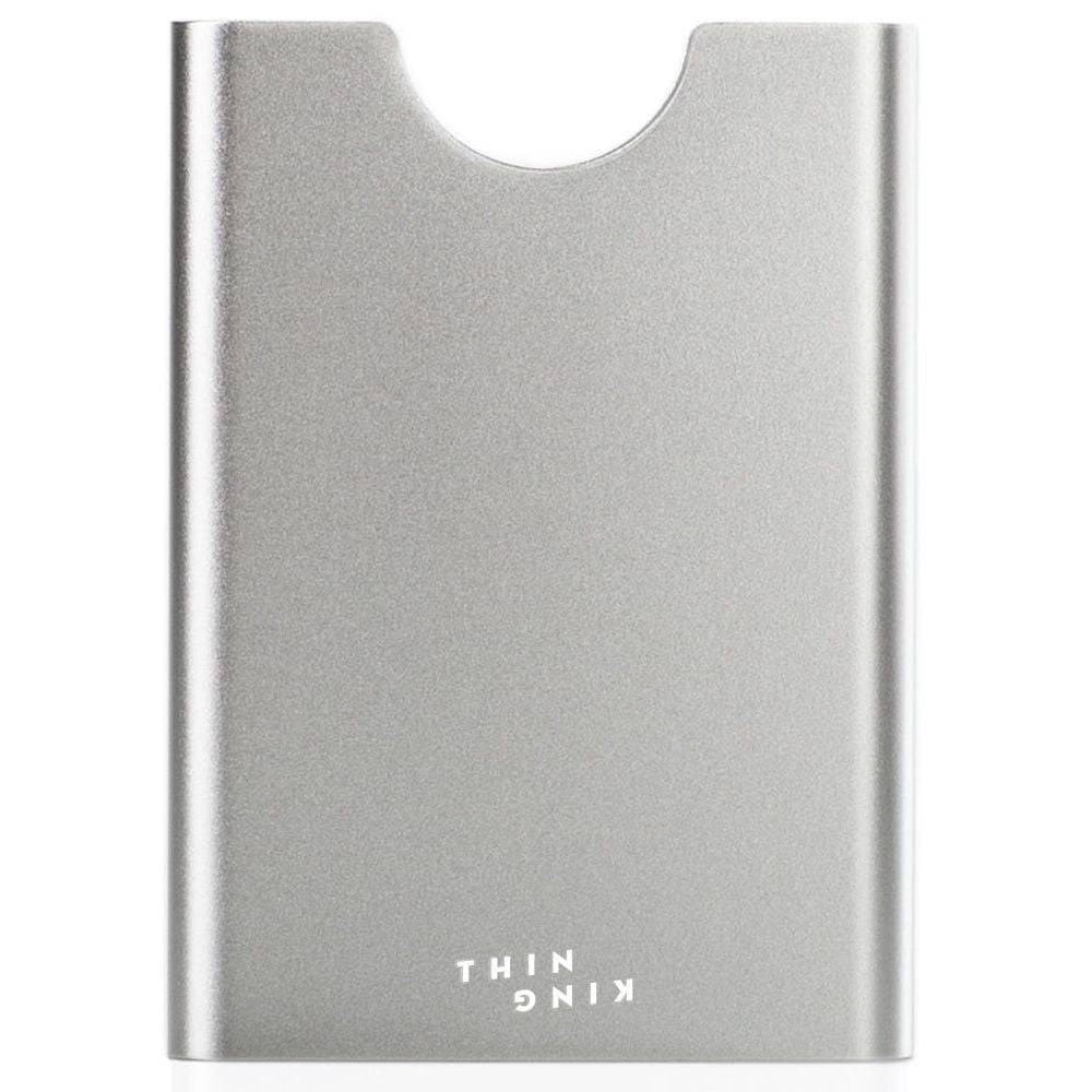 Thin King Credit Card Case - Silver - Kortholder fra Thin King hos The Prince Webshop