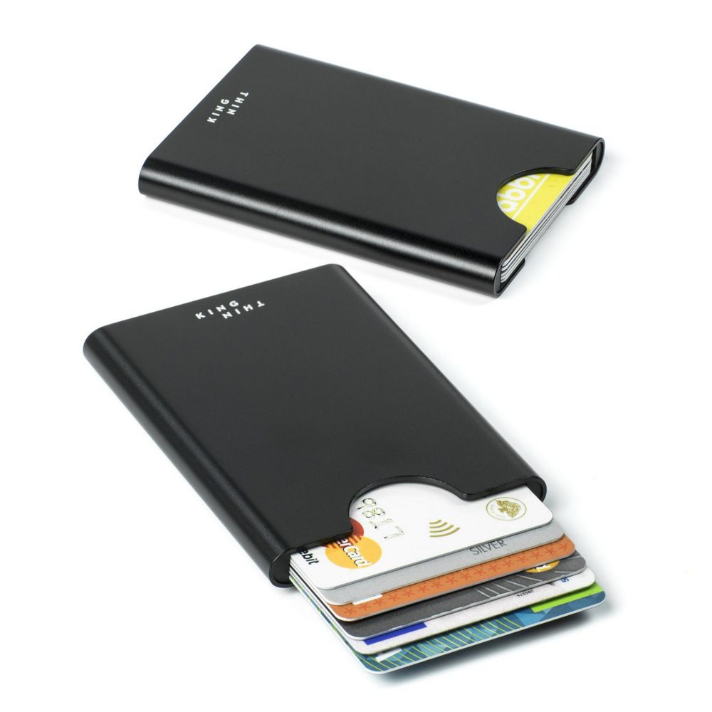 Thin King Credit Card Case - New Black - Kortholder fra Thin King hos The Prince Webshop