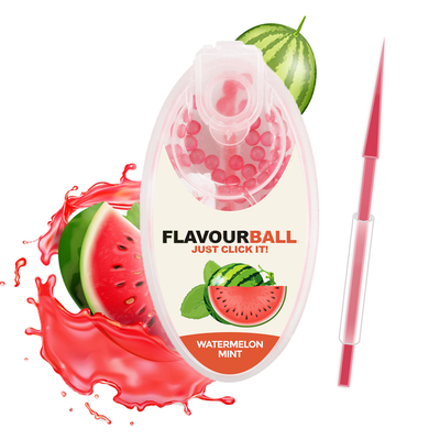 100 stk Cool Watermelon Flavour Balls i Pod - Aroma Kugler fra FLAVOUR BALLS hos The Prince Webshop