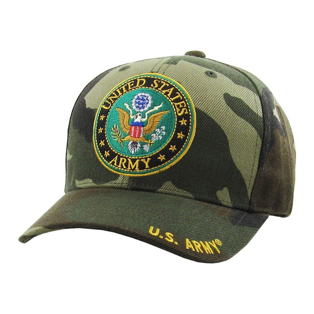 US ARMY SEAL Baseball Cap - Grøn Camo - Baseball Cap fra Ethos hos The Prince Webshop