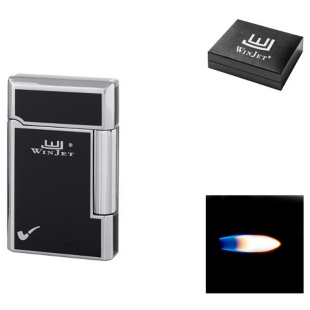 Winjet Premium Flint Pibe Lighter Sort - Lighter fra Winjet hos The Prince Webshop