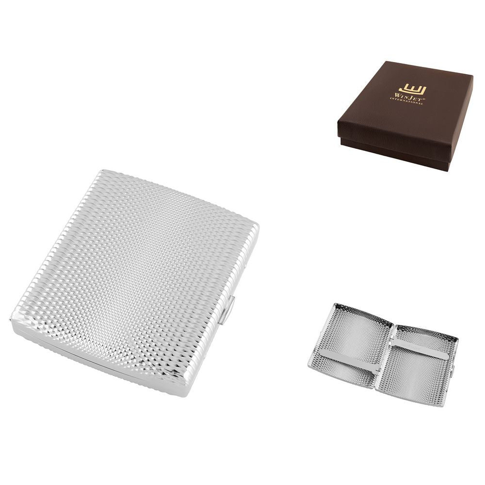 Winjet Cigaret Etui - 18 King Size Cigaretter - Riflet Chrome - Cigaret Etui fra Winjet hos The Prince Webshop