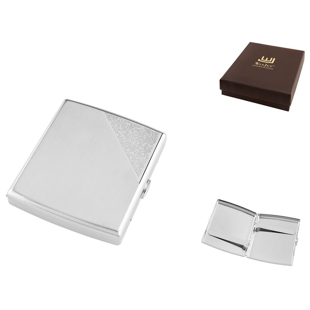 Winjet Cigaret Etui - 18 King Size Cigaretter - Venetian Chrome - Cigaret Etui fra Winjet hos The Prince Webshop