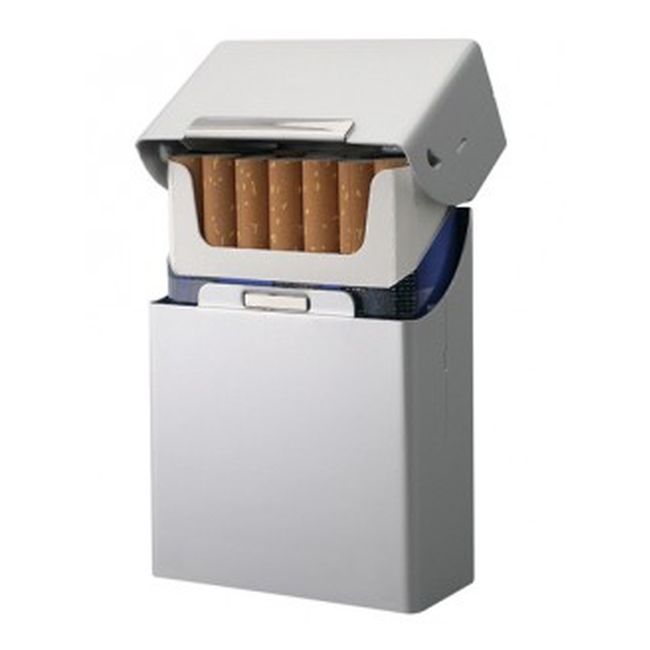Formula Cigaretbox - 20 King Size - Sølv - Cigaret Etui fra Formula hos The Prince Webshop