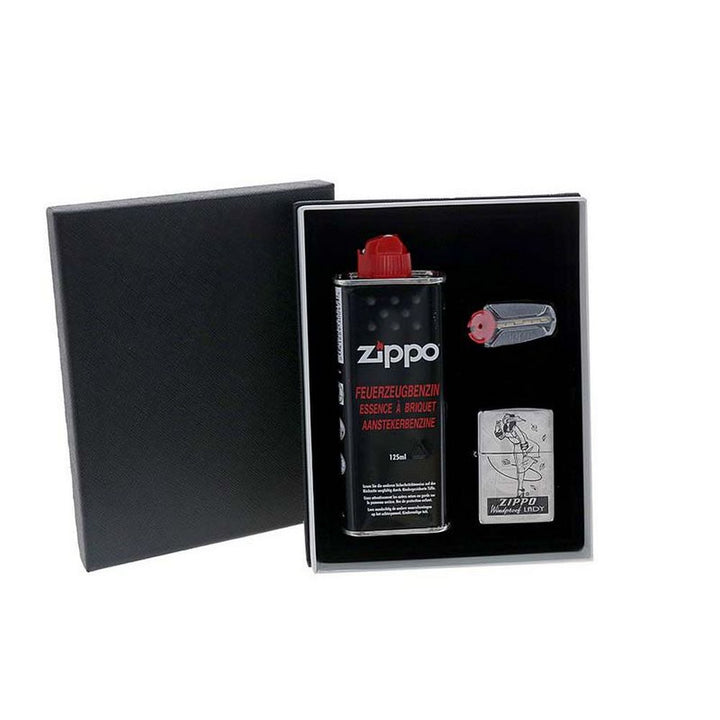 Lady Wind Zippo Lighter i Gaveæske - Zippo Lighter fra Zippo hos The Prince Webshop