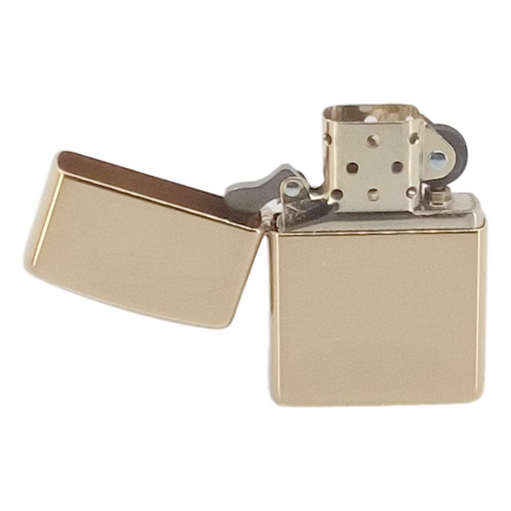 Zippo ARMOR CASE Lighter Brass Højglans - Zippo Lighter fra Zippo hos The Prince Webshop