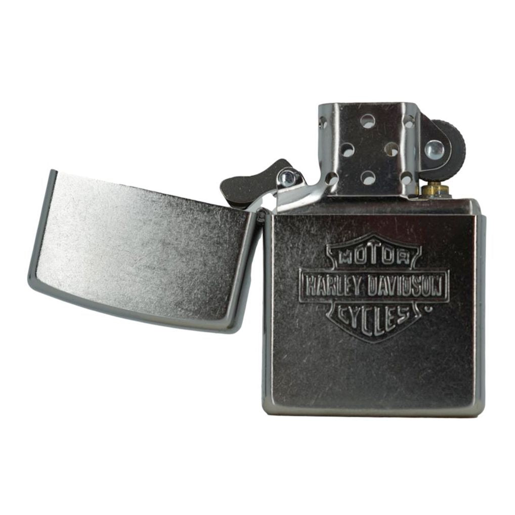 Harley Davidson Zippo Lighter Street Chrome - Zippo Lighter fra Zippo hos The Prince Webshop