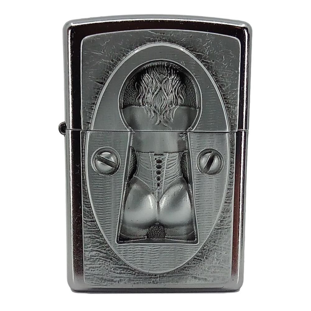 Original Keyhole Girl Zippo Lighter - Zippo Lighter fra Zippo hos The Prince Webshop