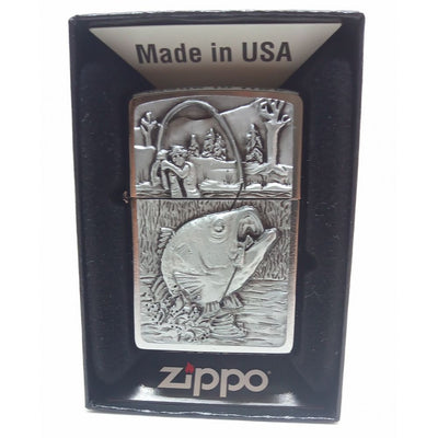Bass Fishing Zippo Lighter - Zippo Lighter fra Zippo hos The Prince Webshop