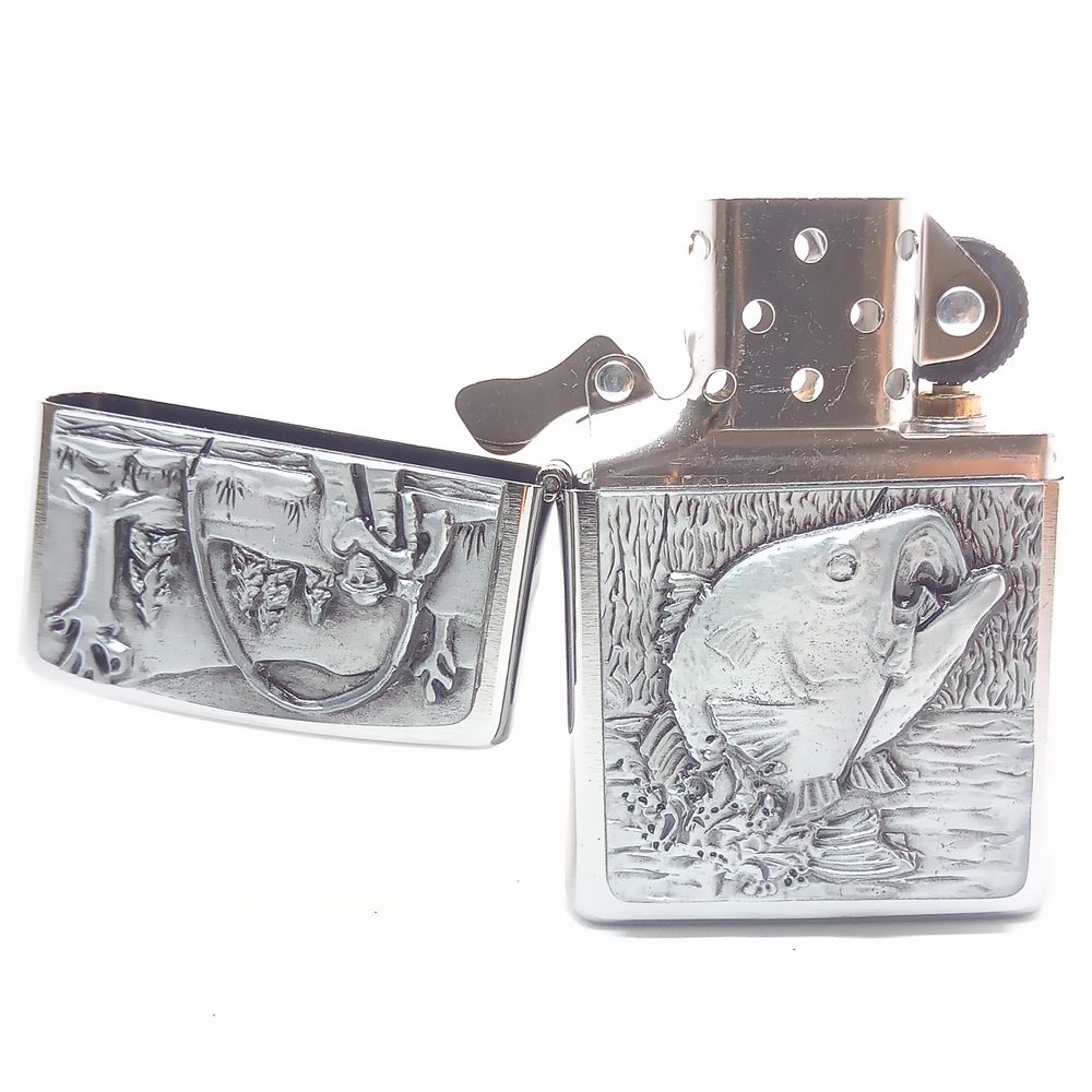 Bass Fishing Zippo Lighter - Zippo Lighter fra Zippo hos The Prince Webshop