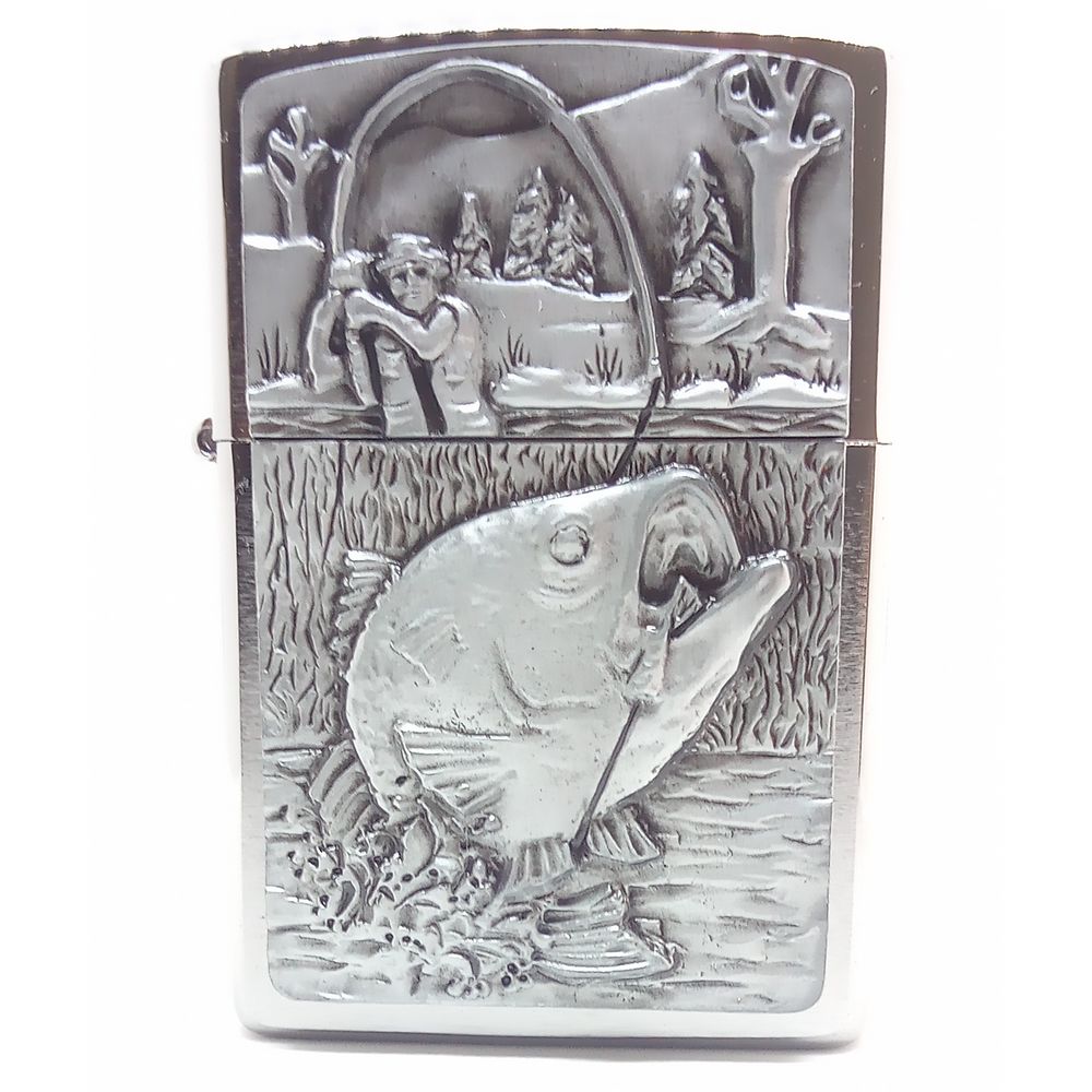 Bass Fishing Zippo Lighter - Zippo Lighter fra Zippo hos The Prince Webshop