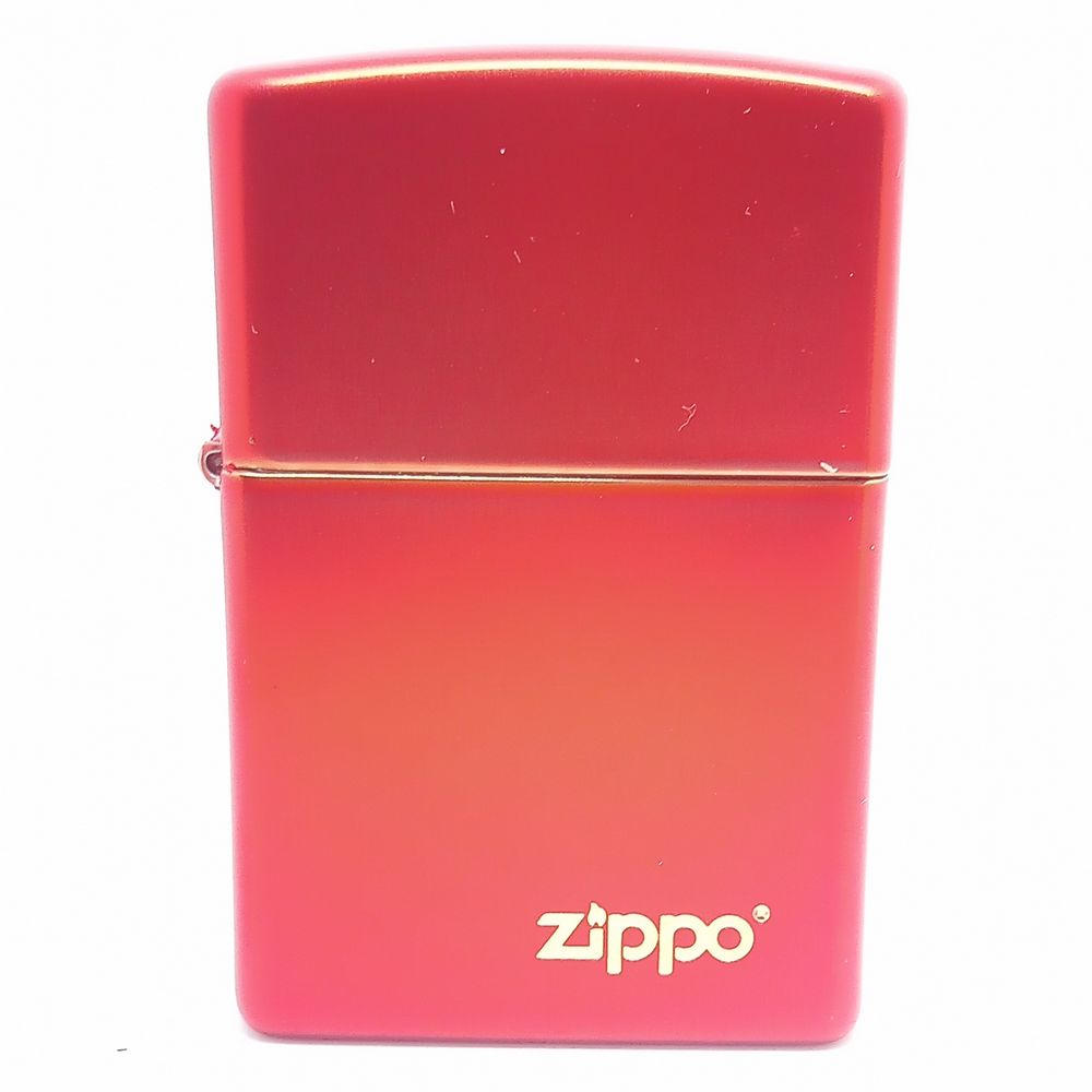 Zippo Lighter - Metallic Red - Zippo Lighter fra Zippo hos The Prince Webshop
