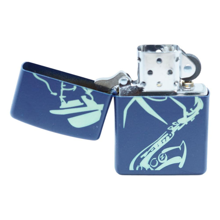 Zippo Lighter Matt Purple - Jazz - Zippo Lighter fra Zippo hos The Prince Webshop