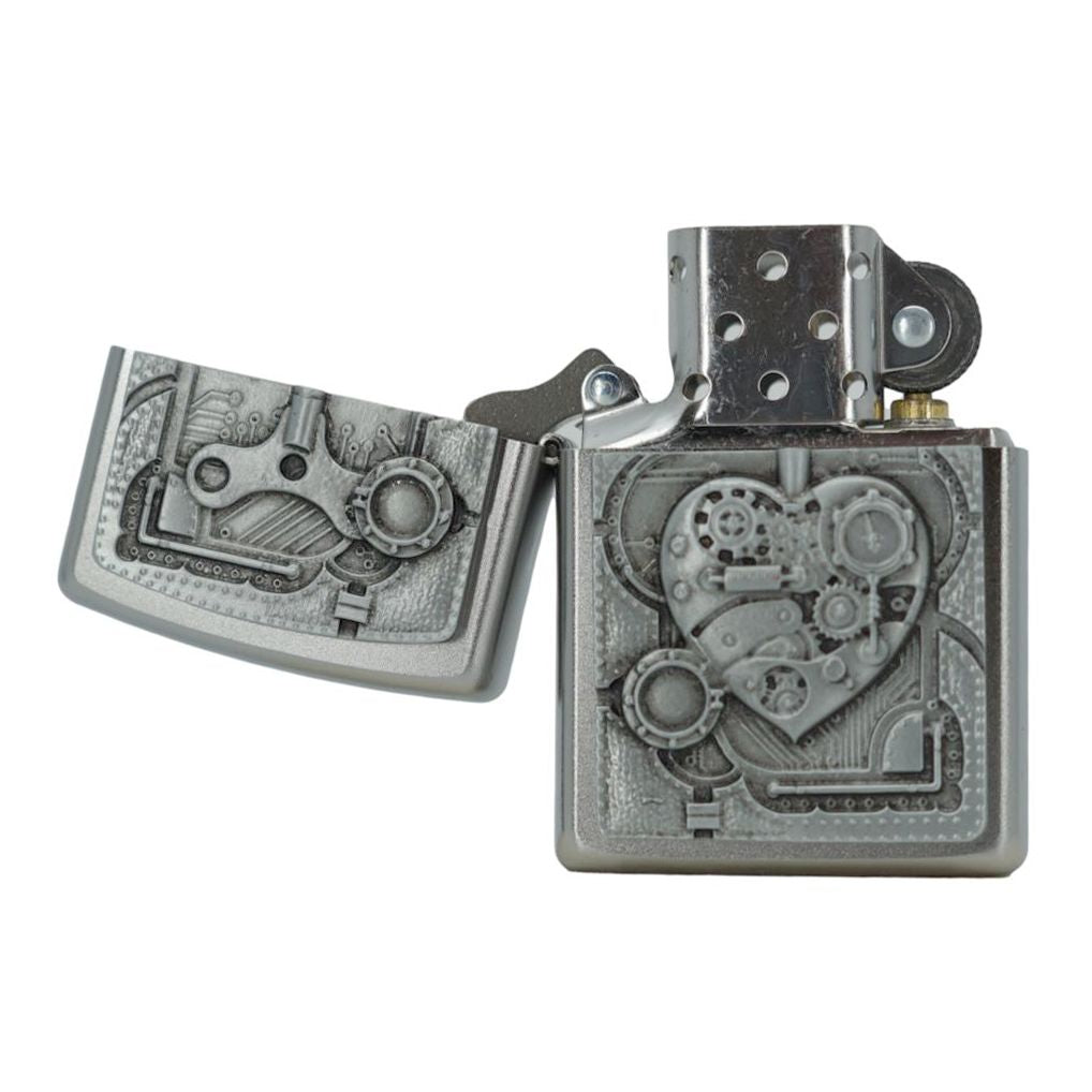 Zippo Lighter Steampunk Heart 3D - Zippo Lighter fra Zippo hos The Prince Webshop