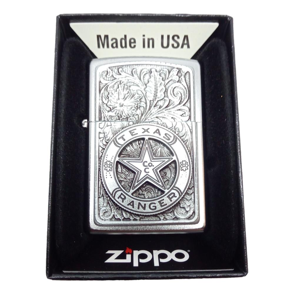 Original Zippo Lighter - Texas Ranger - Zippo Lighter fra Zippo hos The Prince Webshop