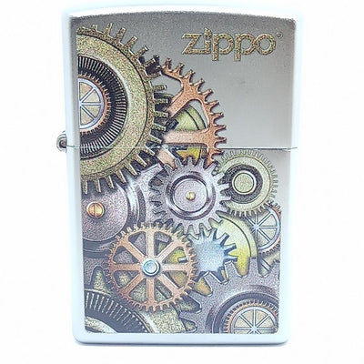 Zippo Lighter Metallic Gears Design - Zippo Lighter fra Zippo hos The Prince Webshop