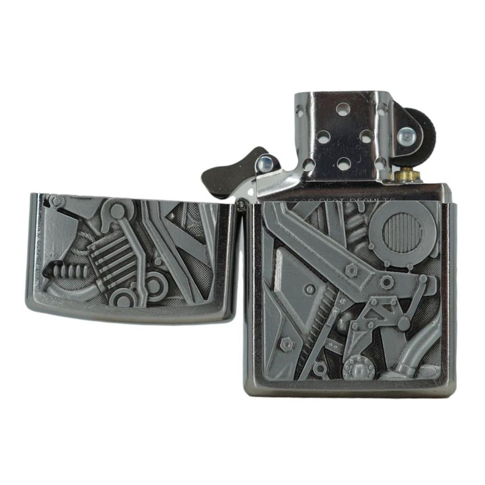 Motorbike Motor Zippo Lighter 3D - Zippo Lighter fra Zippo hos The Prince Webshop