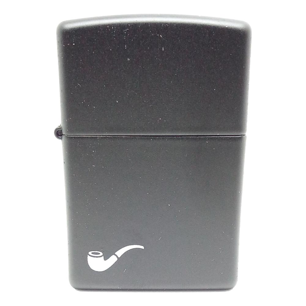 Original Zippo Pibe Lighter - Matt Black - Zippo Lighter fra Zippo hos The Prince Webshop